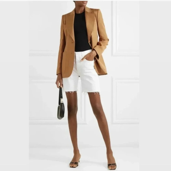 AGOLDE Rumi Short Oyster White 24 - Picture 4 of 12